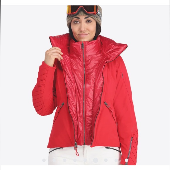 Spyder Women’s Pinnacle Ski Jacket in Pulse/Red, size 6 - Picture 5 of 14